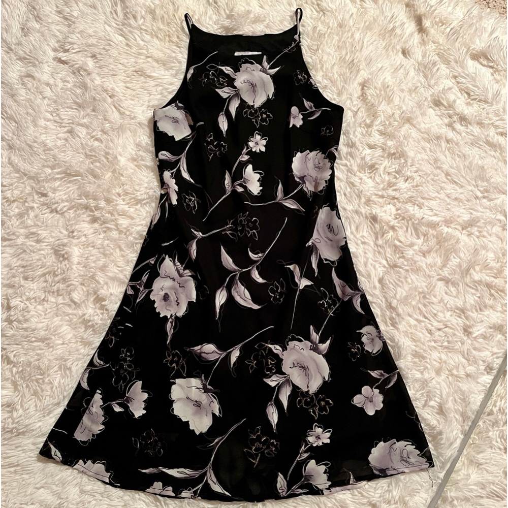 Pullover Dress Junior Size 9/10 Black & White